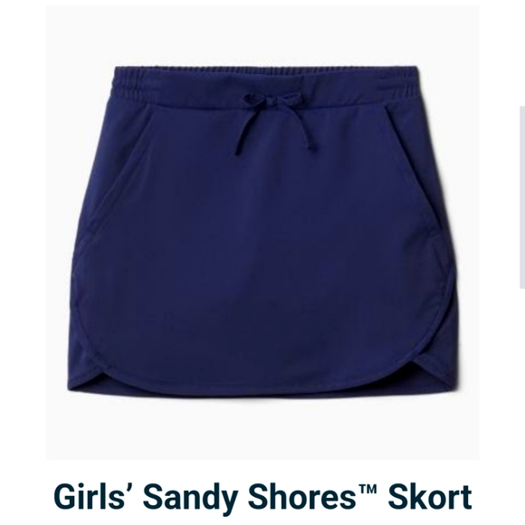 Girls Columbia Skort (NAVY) - Picture 1 of 2